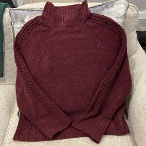 Express womens high neck soft sweater size large EUC!